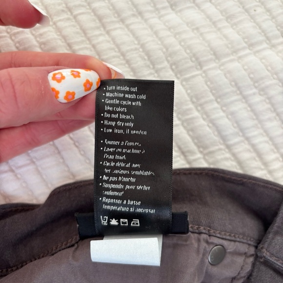 PAIGE Denim Transcend Federal Slim Straight Jean Twilight Truffle Size 34 x 32 - Picture 12 of 14